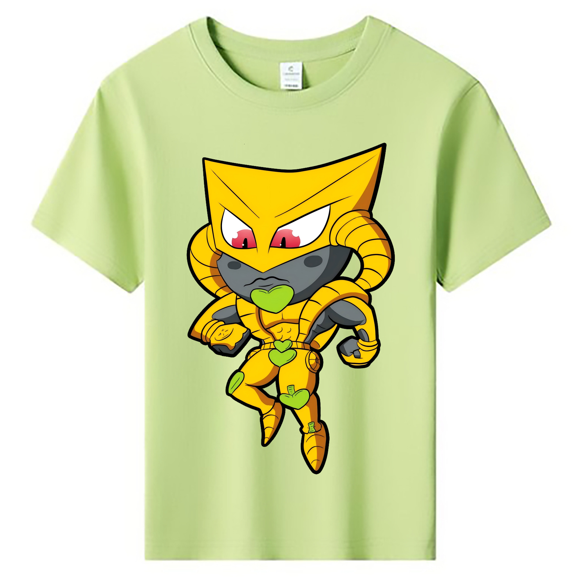 （画像用） ジョジョの奇妙な冒険 ディオ?ブランドー JoJo's Bizarre Adventure Dio Brando 綿100％キッズTシャツ（フロントプリント）